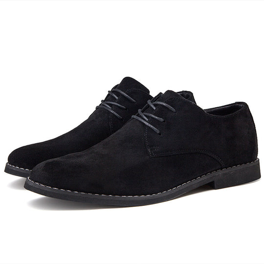 Herren Elegante Schnürschuhe aus weichem Wildleder Heidi Mode