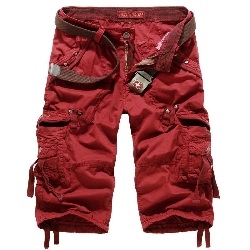 Herren Cargo Shorts mit mehreren Taschen Heidi-Mode