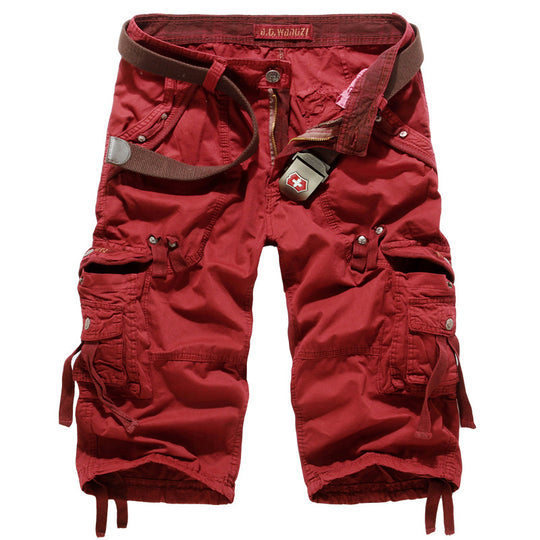 Herren Cargo Shorts mit mehreren Taschen Heidi-Mode