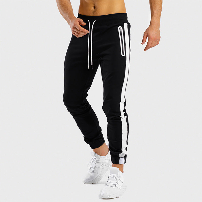 Herren sportliche Jogginghose mit innovativen Seitentaschen Heidi-Mode