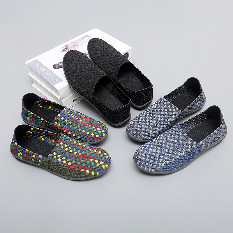 Herren Gewebe Slipper Aquatische Fußbekleidung Heidi-Mode