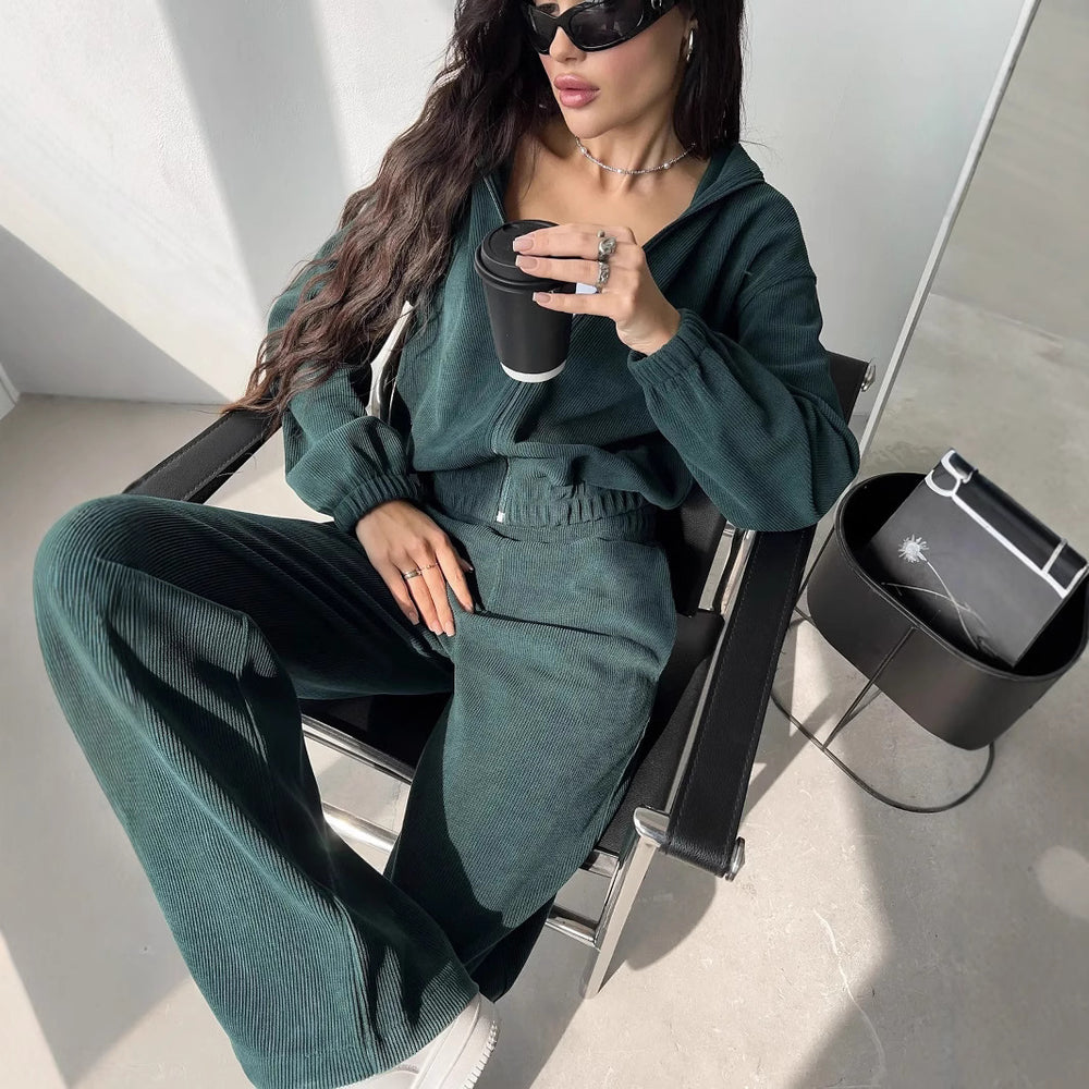 Damen Cropped Fleece Jacke mit komfortablem Reißverschluss Heidi-Mode