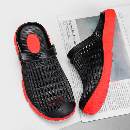 Herren Atmungsaktive Badeschuhe mit rutschfester Sohle und leichtem Design Heidi-Mode