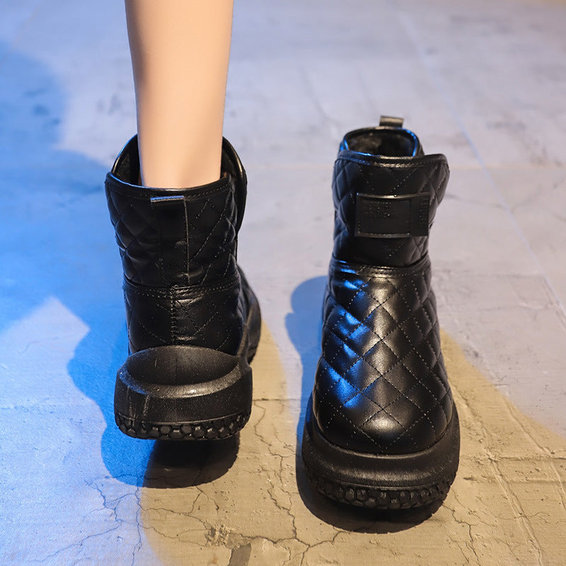 Damen Warm gefütterte Winter Boots Heidi Mode