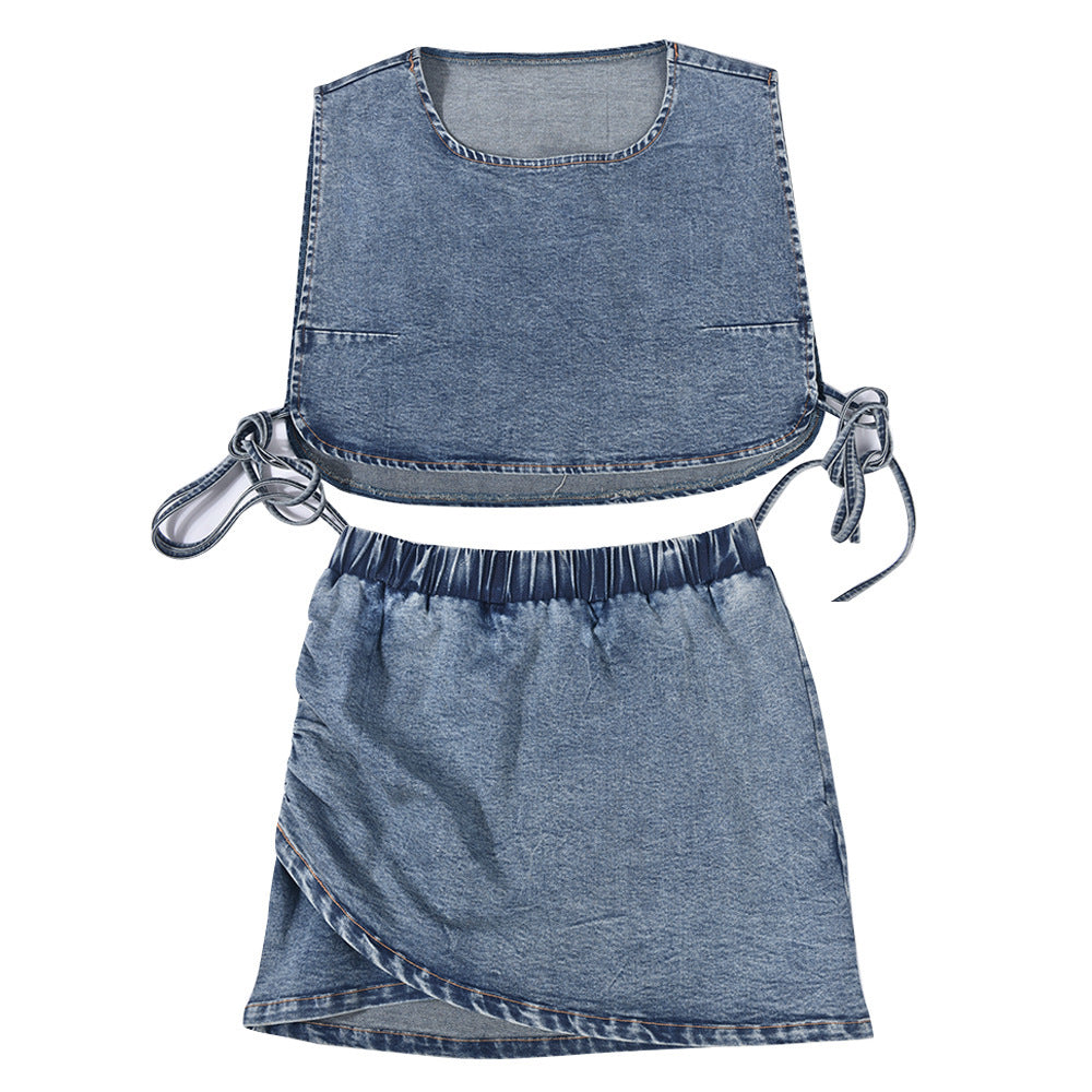 Damen Denim Twin-Set Heidi-Mode