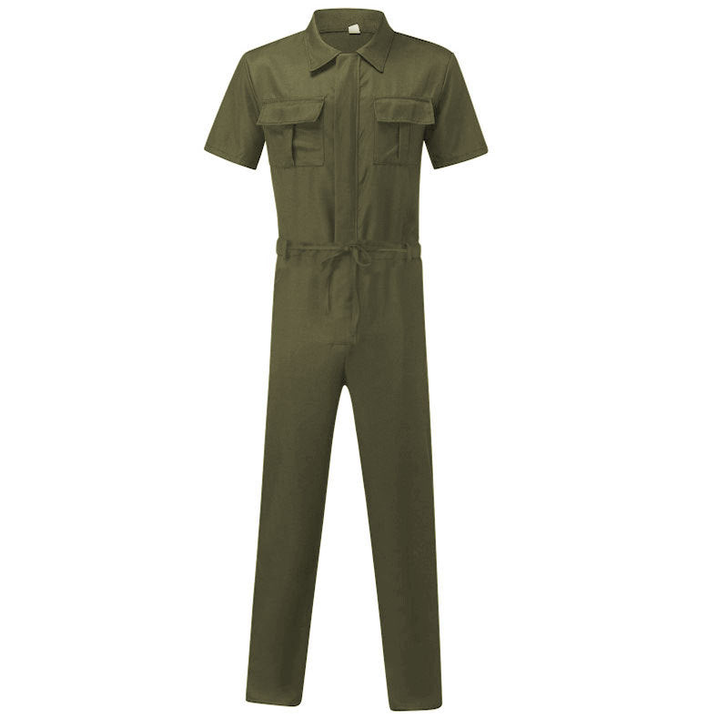 Damen Overall mit praktischen Taschen und elastischem Bund Heidi-Mode