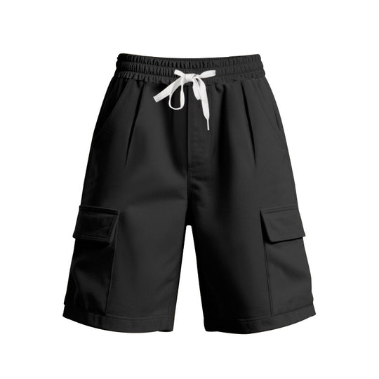 Damen komfortable Cargo-Shorts mit elastischem Bund und praktischen Seitentaschen Heidi-Mode