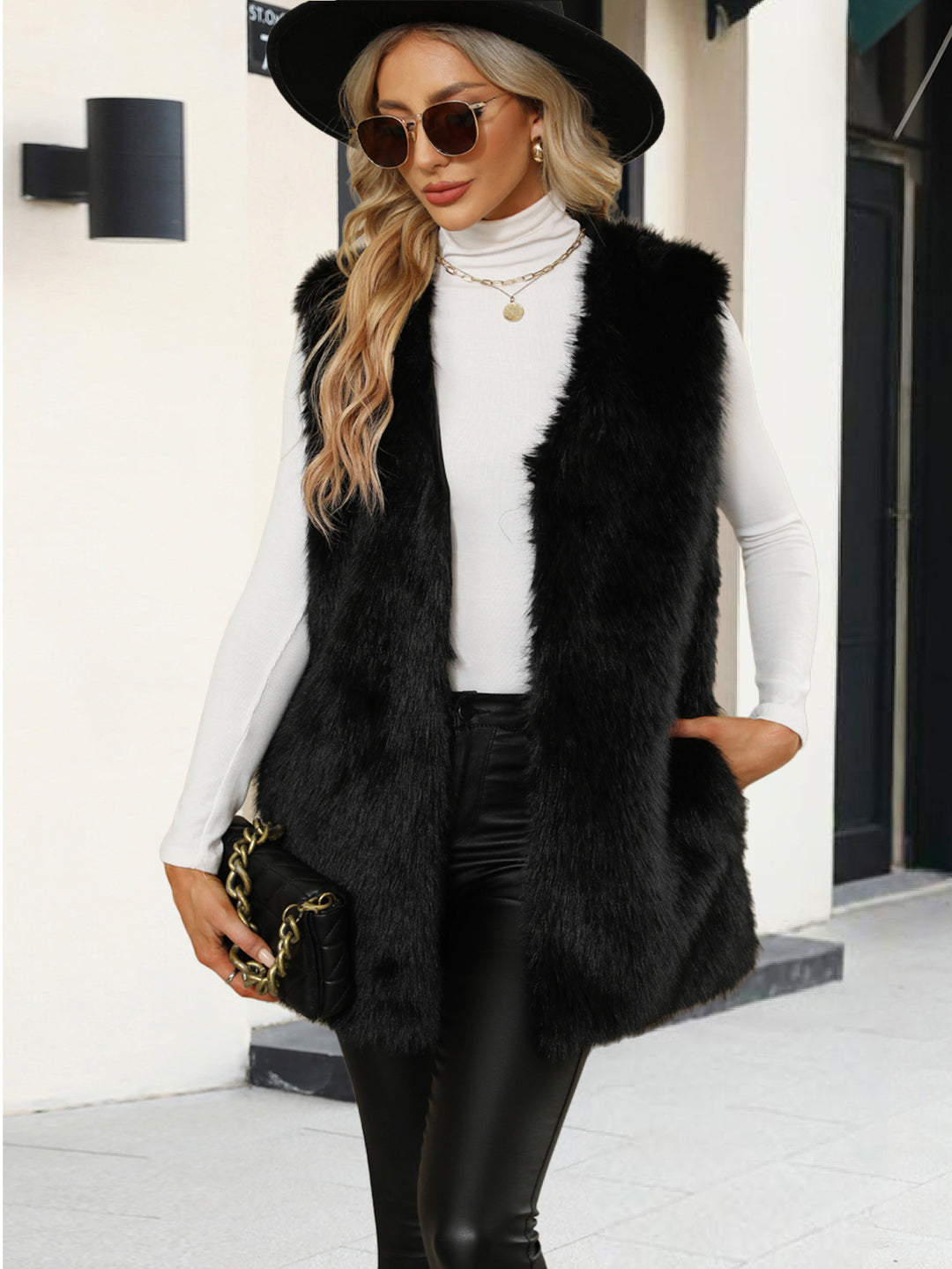 Damen Fellweste Heidi-Mode