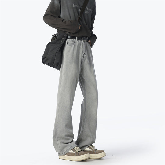 Damen Lässige High-Waist Denim-Hose im Vintage-Stil Heidi-Mode