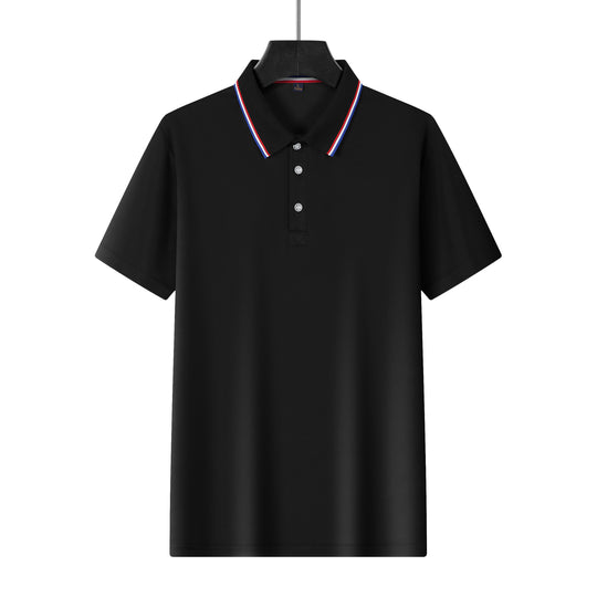 Herren Poloshirt mit atmungsaktiver Struktur und stilvollem Farbdesign Heidi-Mode