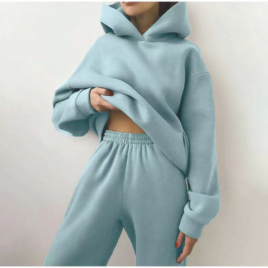 Gemütliches Zweiteiliges Lounge Jogging Set