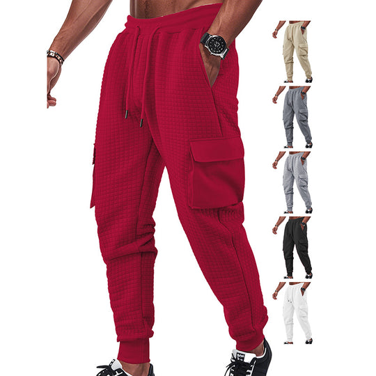 Herren Cargo-Jogginghose mit atmungsaktivem Material und praktischen Seitentaschen Heidi-Mode