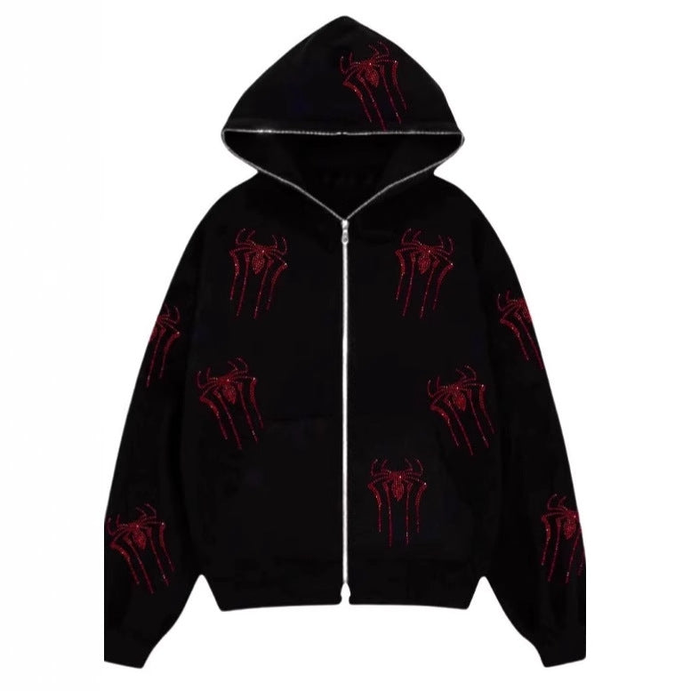 Damen Herren Kapuzenpullover mit einzigartigem Grafikdesign Heidi-Mode