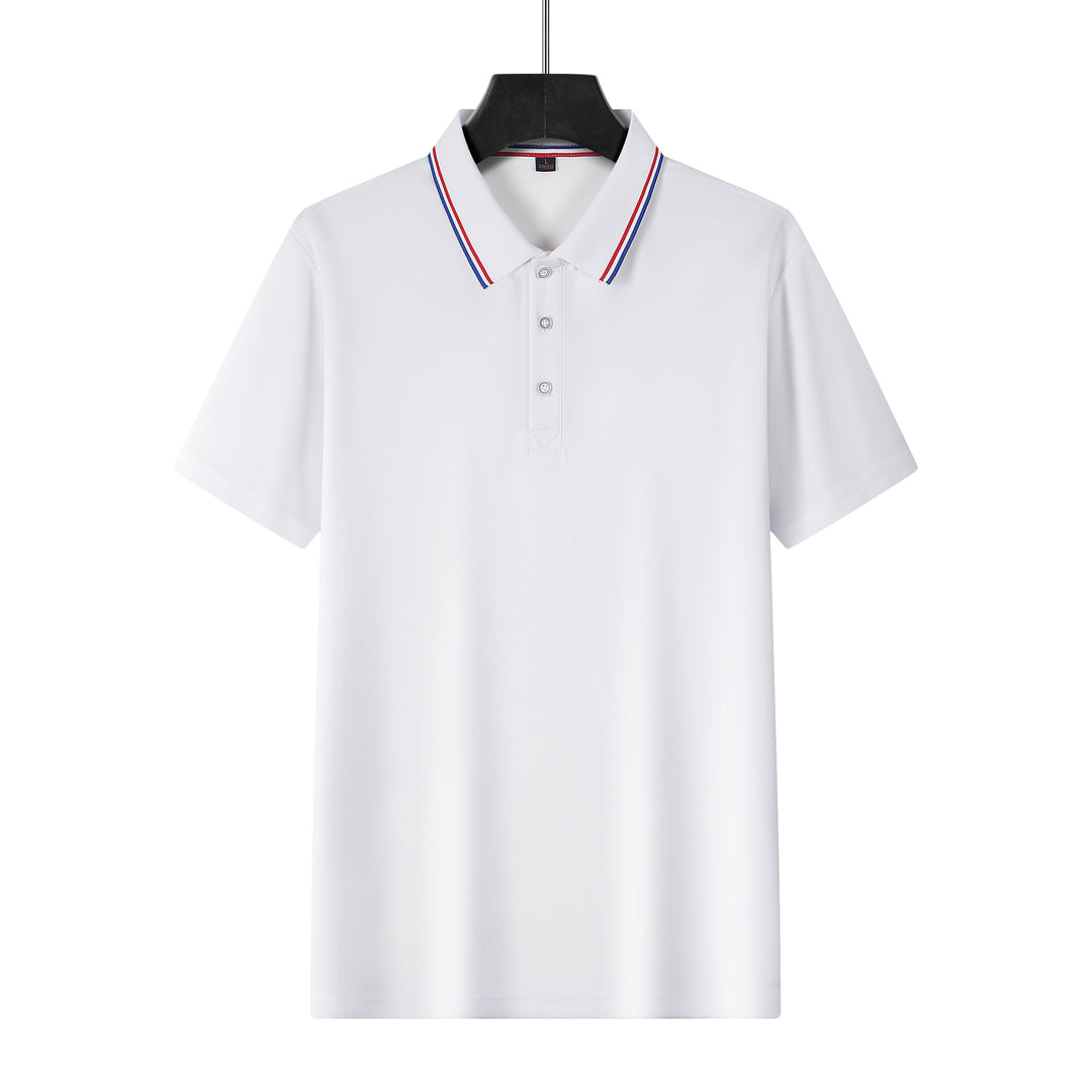Herren Poloshirt mit atmungsaktiver Struktur und stilvollem Farbdesign Heidi-Mode