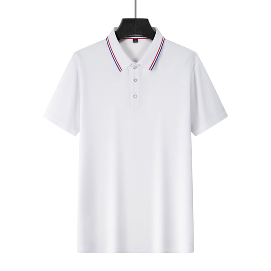 Herren Poloshirt mit atmungsaktiver Struktur und stilvollem Farbdesign Heidi-Mode