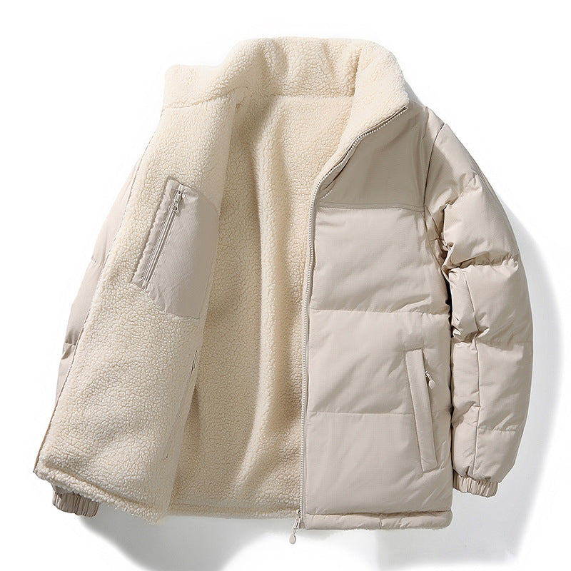 Damen warme Steppjacke mit kuscheligem Innenfutter und praktischen Taschen Heidi-Mode