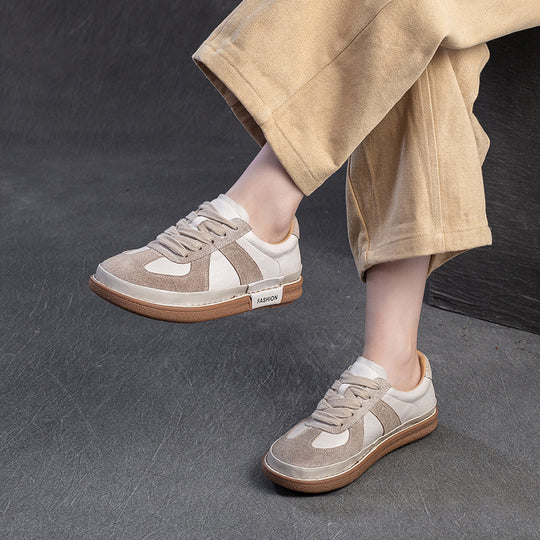 Damen Sneaker mit weichem Obermaterial und komfortabler Dämpfung Heidi-Mode