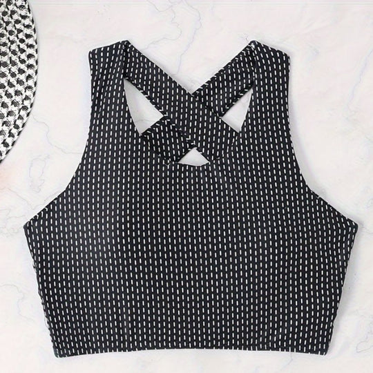 Damen Bikiniset mit hoch geschnittenen Unterteilen und Raffung Heidi-Mode