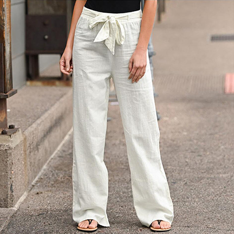 Heidi-Mode | Hosen mit Geradem Bein und Elastischem Bund
