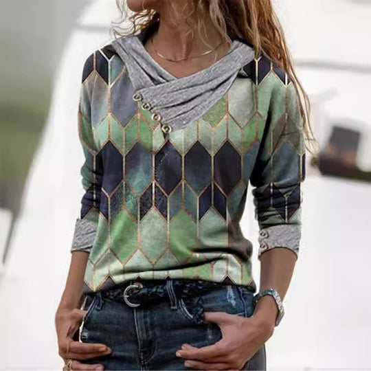 Damen modischer Pullover Heidi-Mode