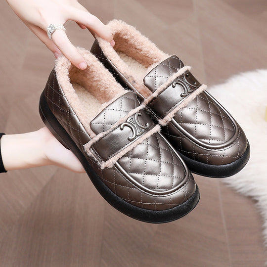 Damen warme Hausschuhe Heidi-Mode