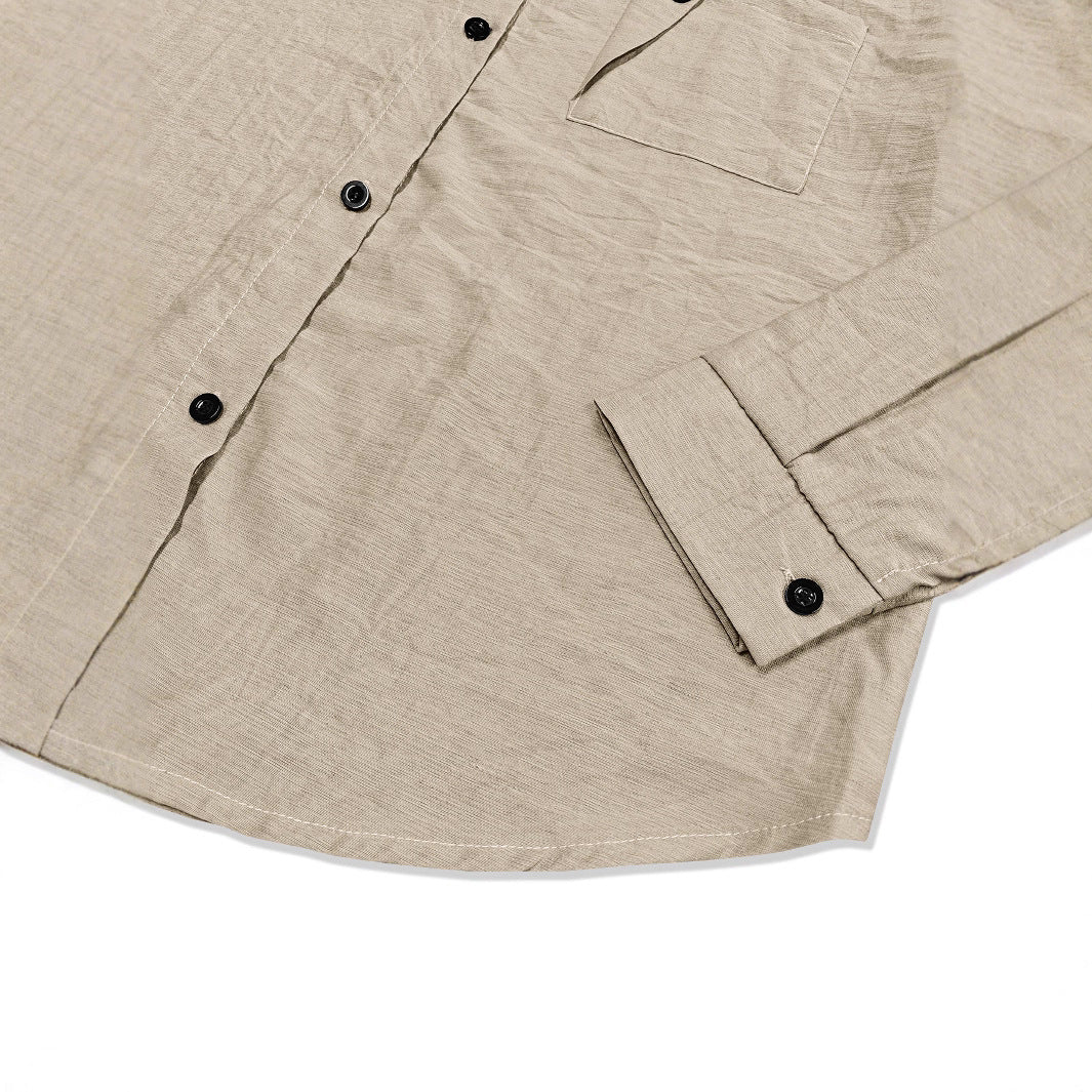 Damen Leichtes Hemd mit lässigem Schnitt und Brusttasche Heidi-Mode