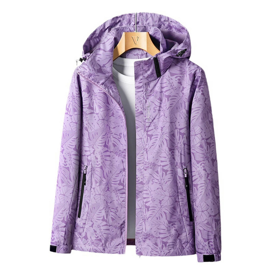 Heidi-Mode | Regenjacke mit Kapuze Wasserdicht Damen