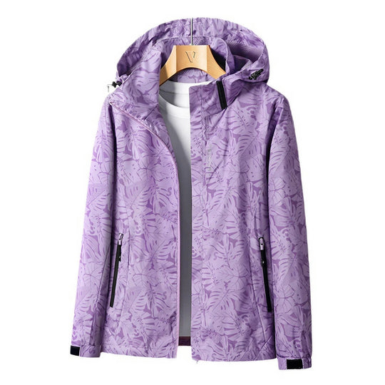 Heidi-Mode | Regenjacke mit Kapuze Wasserdicht Damen