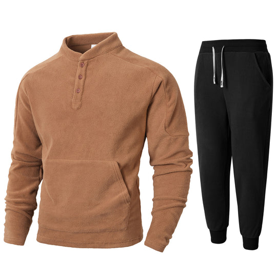 Herren Fleece Freizeitanzug Heidi-Mode