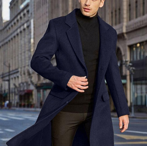 Herren stilvoller Longblazer Heidi-Mode