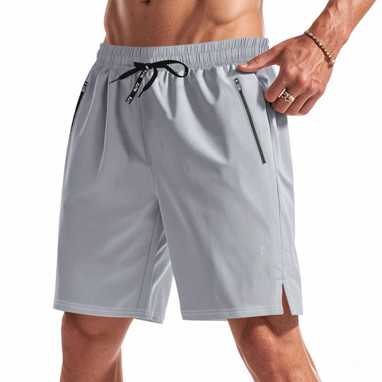 Herren Sportliche Badeshorts mit feuchtigkeitsregulierender Technologie und praktischen Reißverschlusstaschen Heidi-Mode
