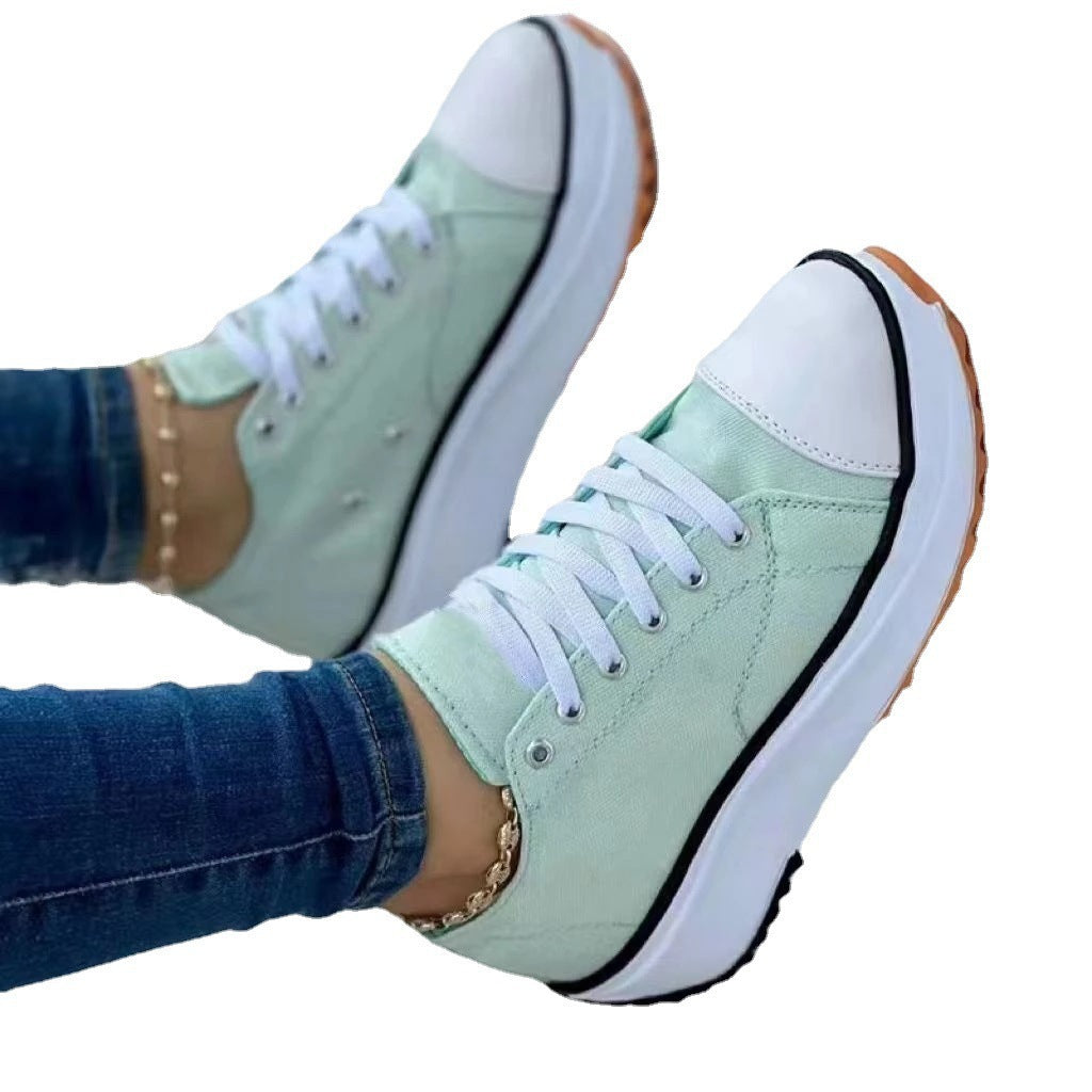 Damen Sneaker aus hochwertigem Material mit komfortabler Dämpfung und rutschfester Sohle Heidi-Mode