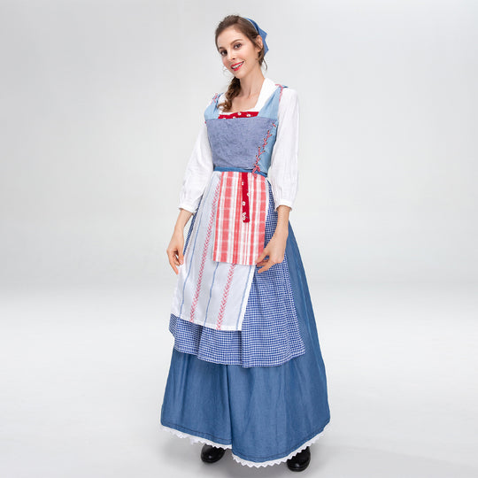 Damen Trachtenkleid mit nostalgischem Design und aufwendigen Details Heidi