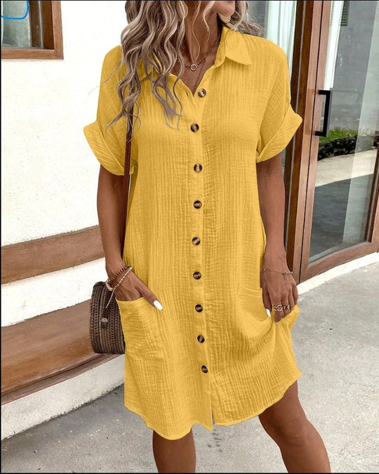 Luxury Shirt Dress