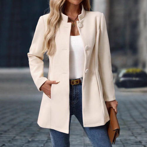 Damen klassischer und eleganter Mantel Heidi-Mode