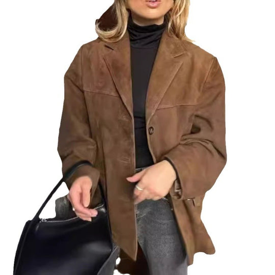 Damen Casual Oversize Jacke Heidi-Mode