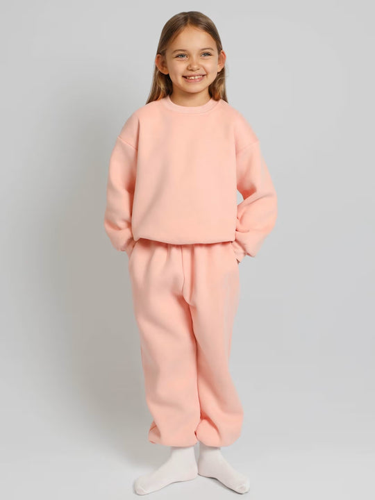 Damen lässiges Sweatshirt und bequeme Jogginghose Set Heidi-Mode