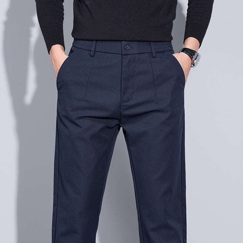 Herren Elegante Anzughose mit Struktur