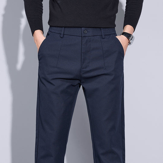 Herren Elegante Anzughose mit Struktur