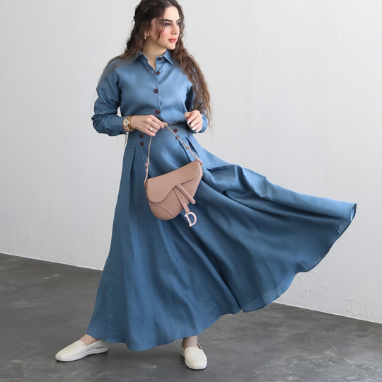 Damen Maxikleid Heidi-Mode