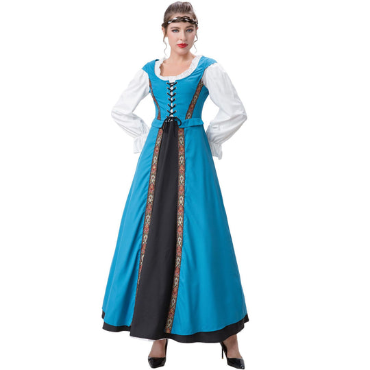 Damen Trachtenkleid mit kunstvollen Verzierungen und romantischem Schnitt Heidi