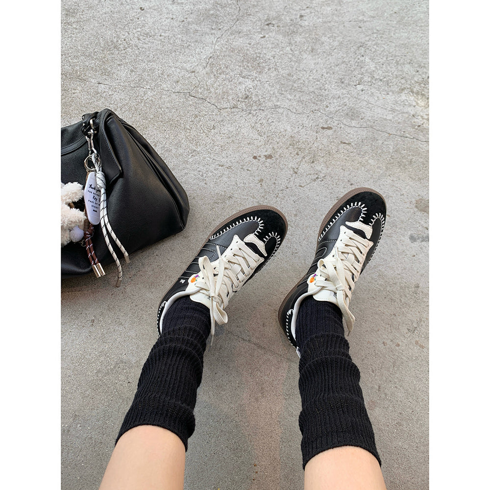 Damen Retro-inspirierte Casual Sneakers Heidi-Mode
