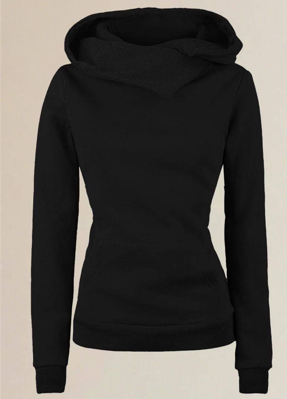 Damen Hoodie mit lässigem Schnitt Heidi-Mode