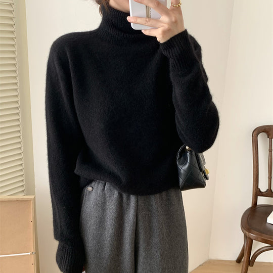 Damen Pullover aus hochwertiger Mischung Heidi-Mode