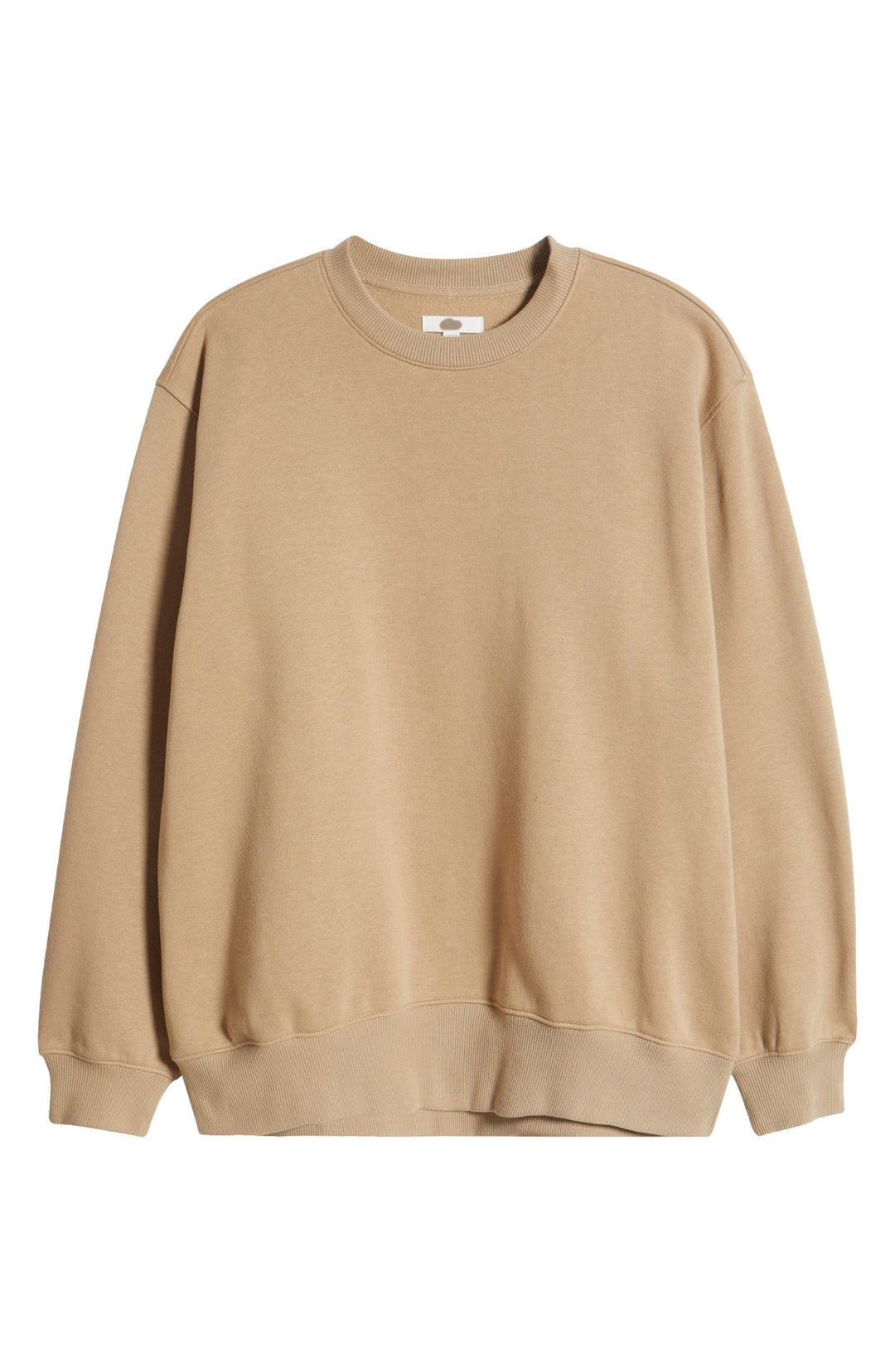 Damen entspannter Sweatshirt mit klassischem Rundhalsausschnitt Heidi-Mode