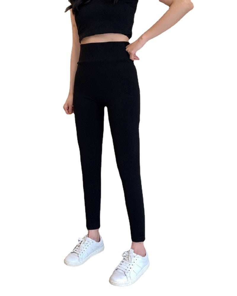 Damen Leggings mit hohem Taillenschnitt Heidi-Mode