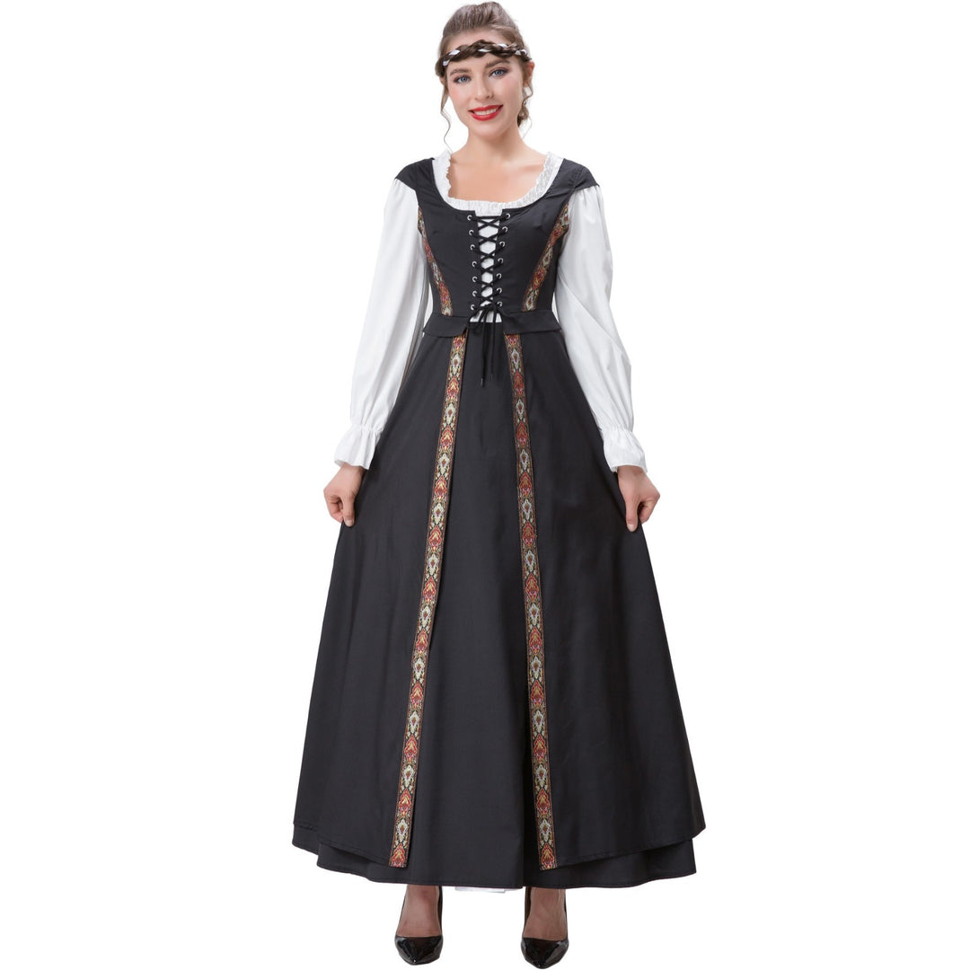 Damen Trachtenkleid mit kunstvollen Verzierungen und romantischem Schnitt Heidi