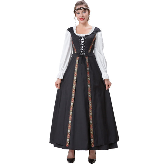 Damen Trachtenkleid mit kunstvollen Verzierungen und romantischem Schnitt Heidi