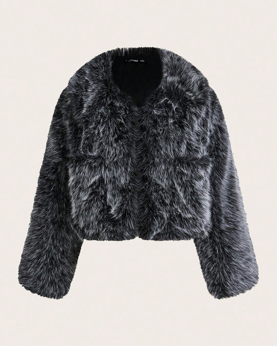 Damen Kunstpelzjacke Heidi-Mode