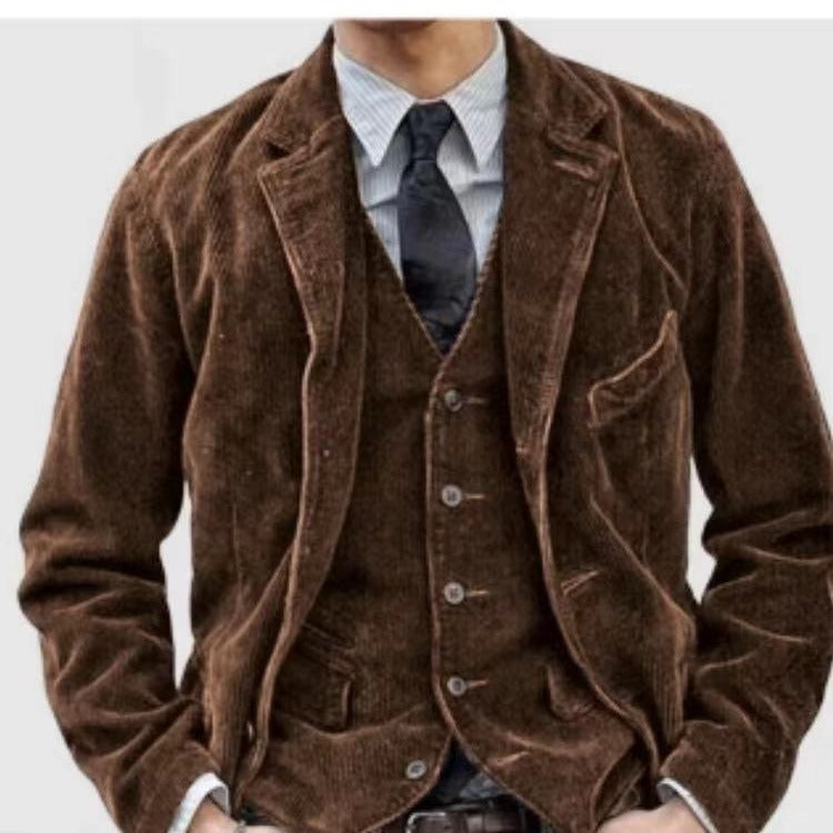 Herren Samt Blazer Heidi-Mode